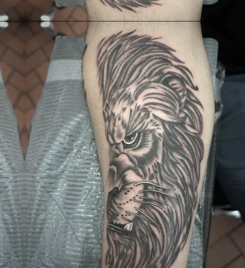 Tattoo by @greyson_heidenreich — realism, black_and_grey