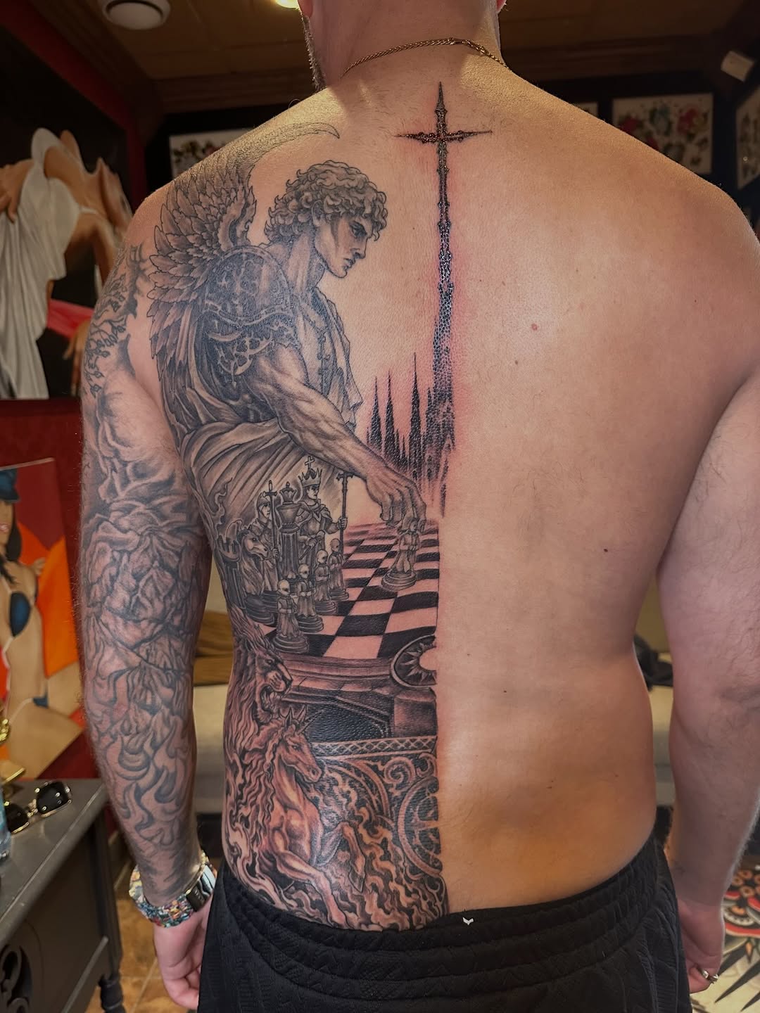 Tattoo by @baomtl — realism, black_and_grey