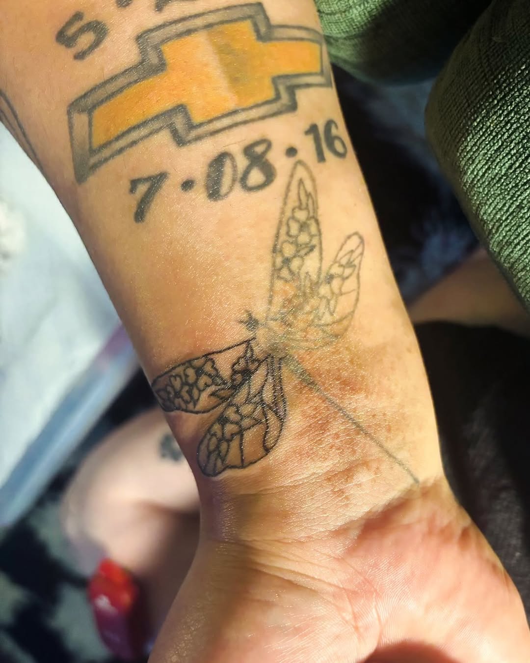 Tattoo by @wellaubietattin — illustrative, black_and_grey