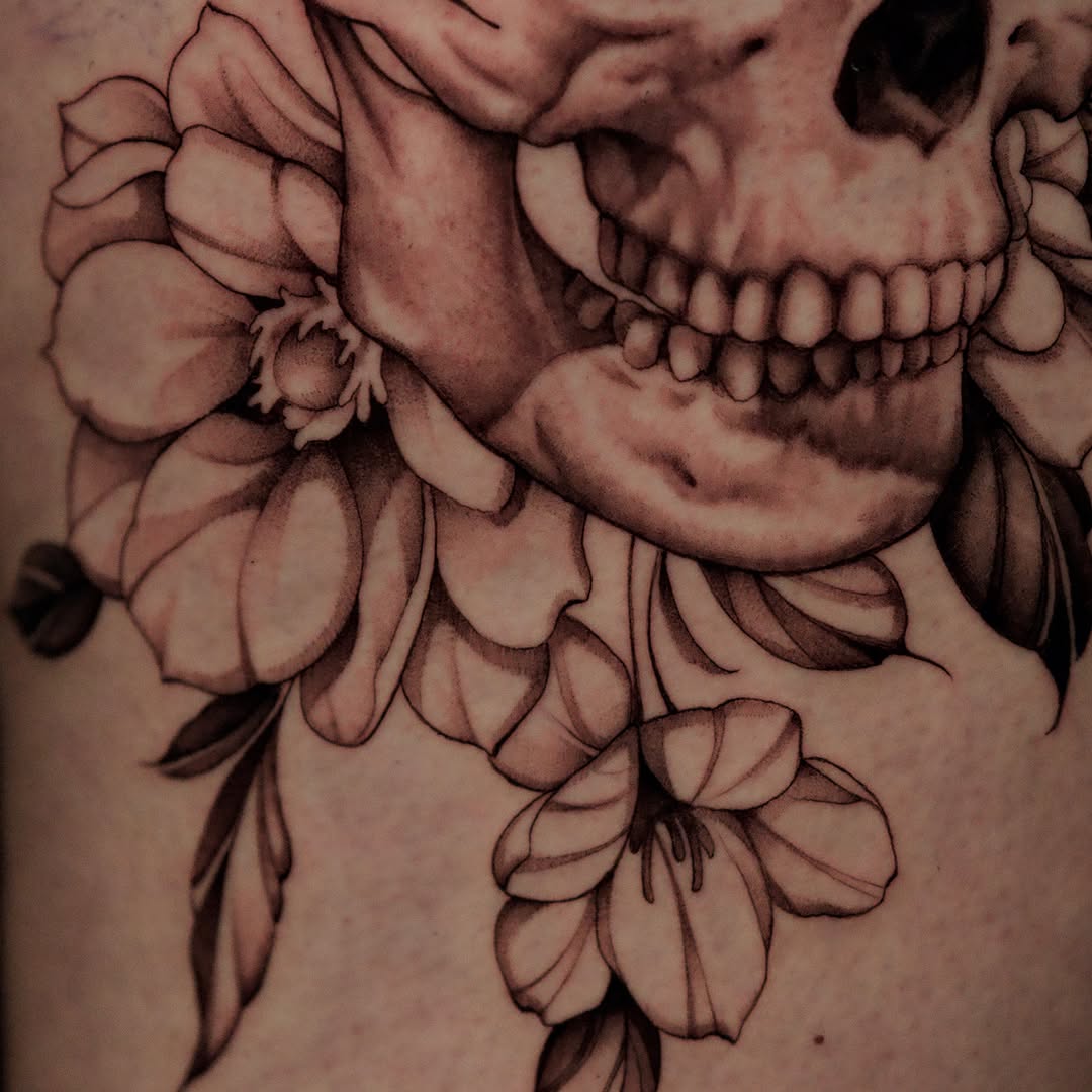 Tattoo by @williammeyertattoo โ black_and_grey, realism
