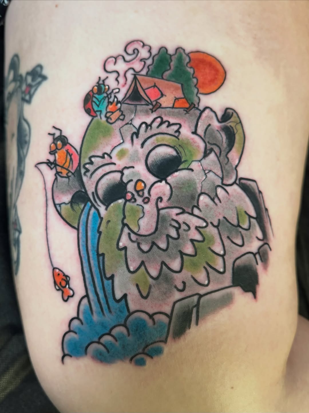 Tattoo by @sean_wilcox — illustrative, new_school