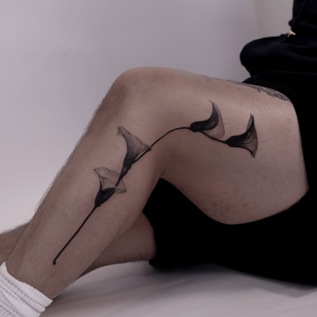 Tattoo by @themanedias — black_and_grey