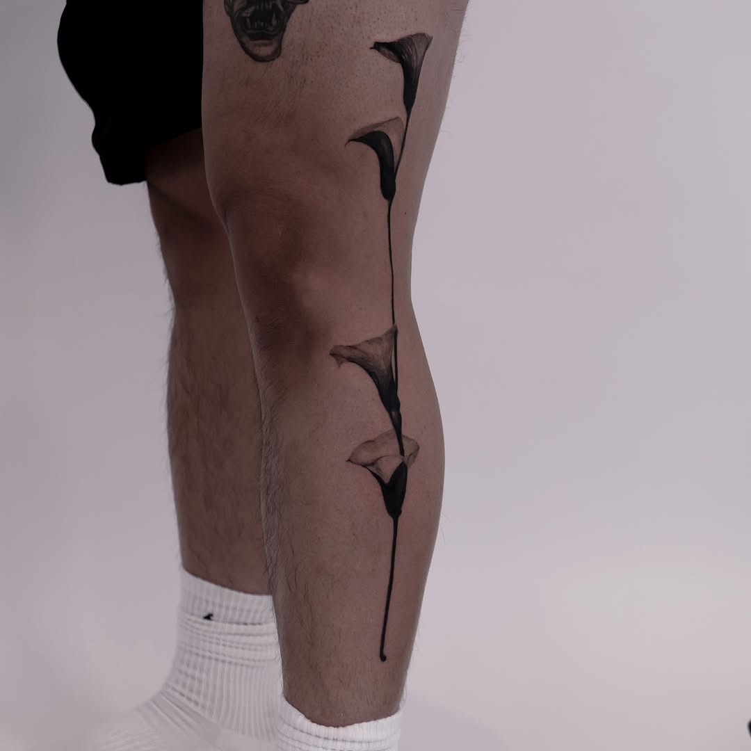 Tattoo by @themanedias — black_and_grey