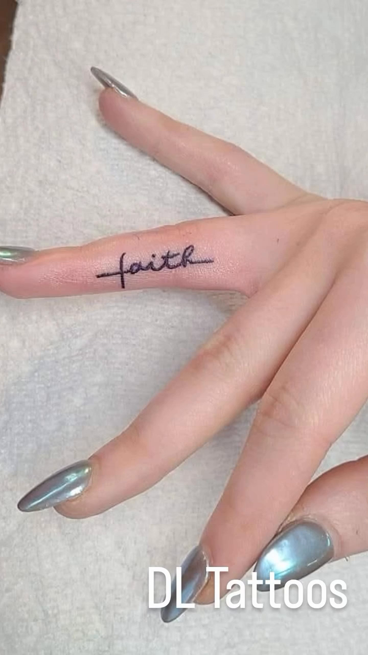 Tattoo by @dl.tattooos — fine_line, lettering_script