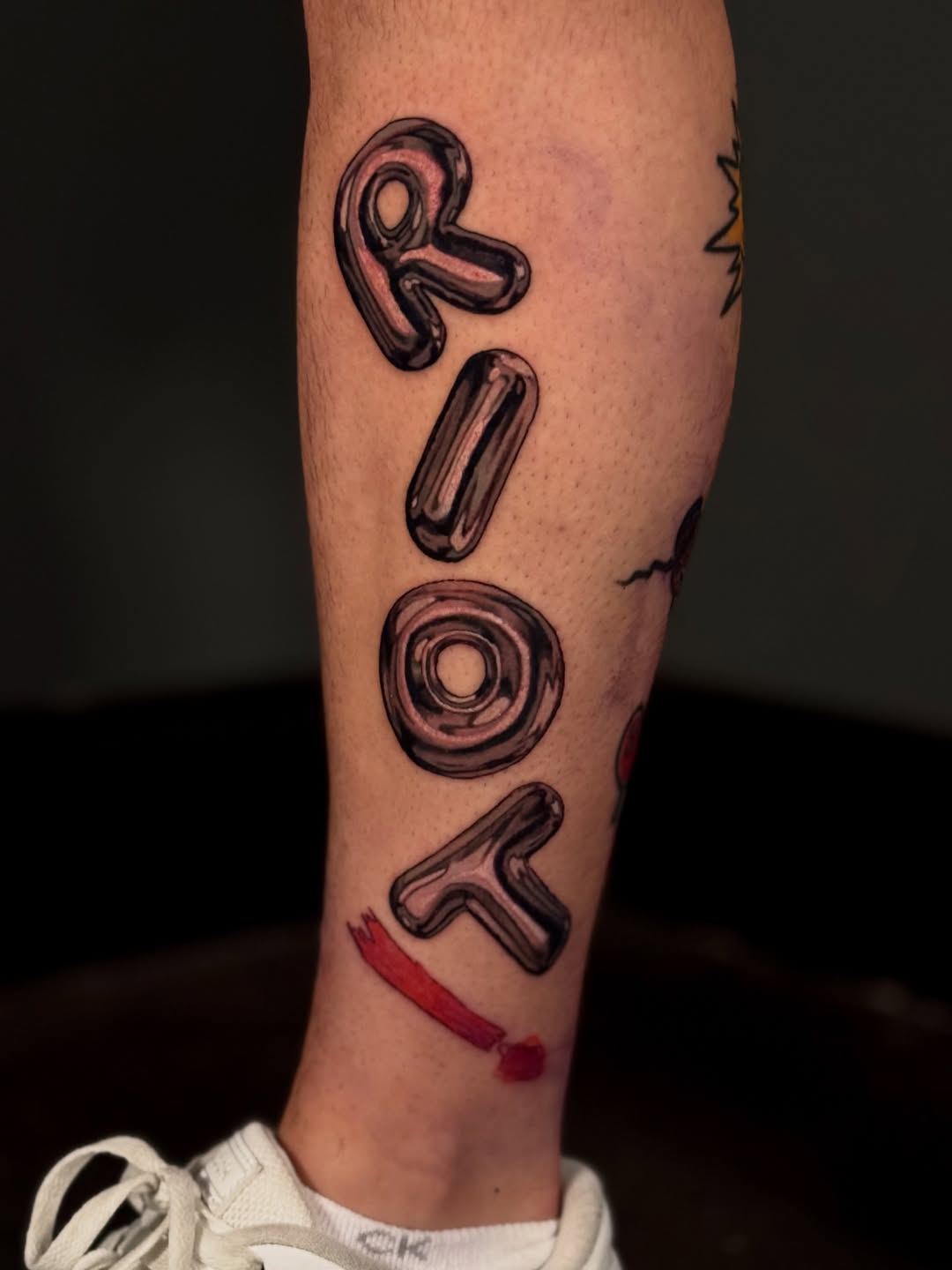 Tattoo by @tit_tats — lettering_script