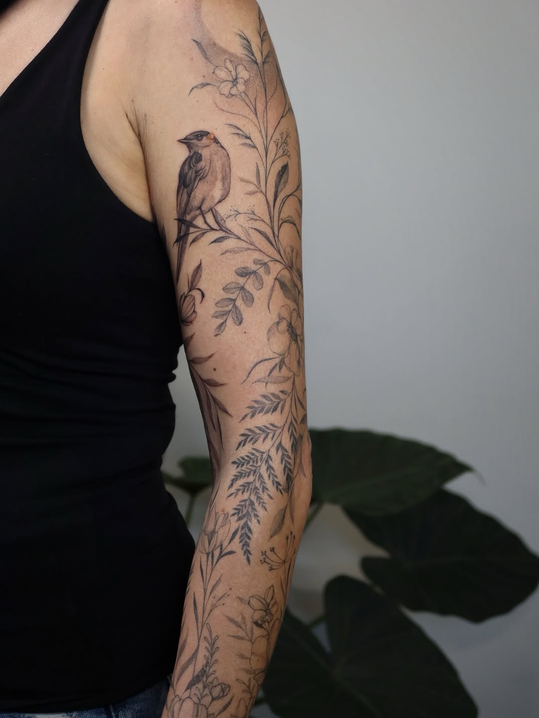 Tattoo by @bails.artt β fine_line, black_and_grey