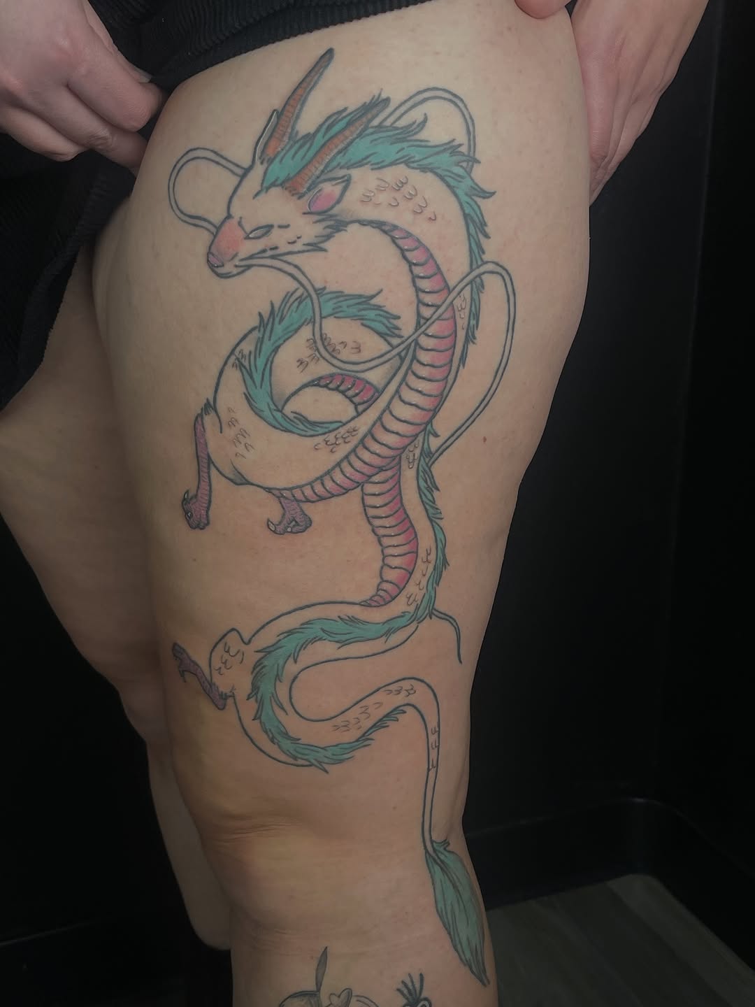 Tattoo by @rachelftattoos — anime