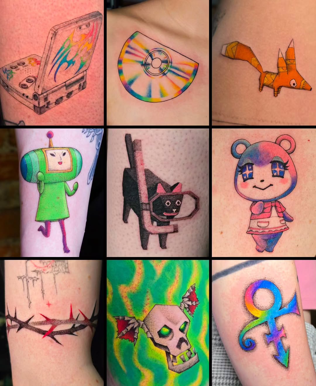 Tattoo by @birdtat — new_school