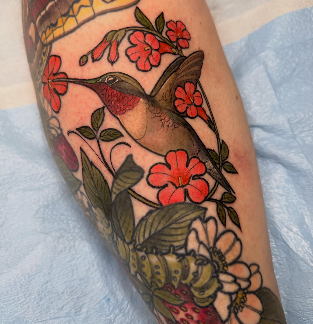 Tattoo by @rachaelshelly — illustrative, realism