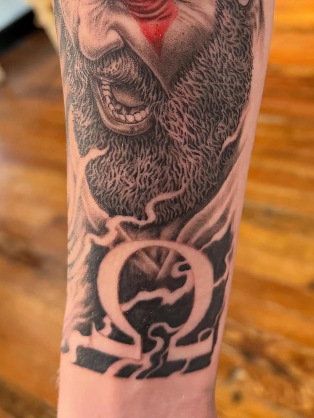 Tattoo by @vincedibiasotattoos — realism, black_and_grey