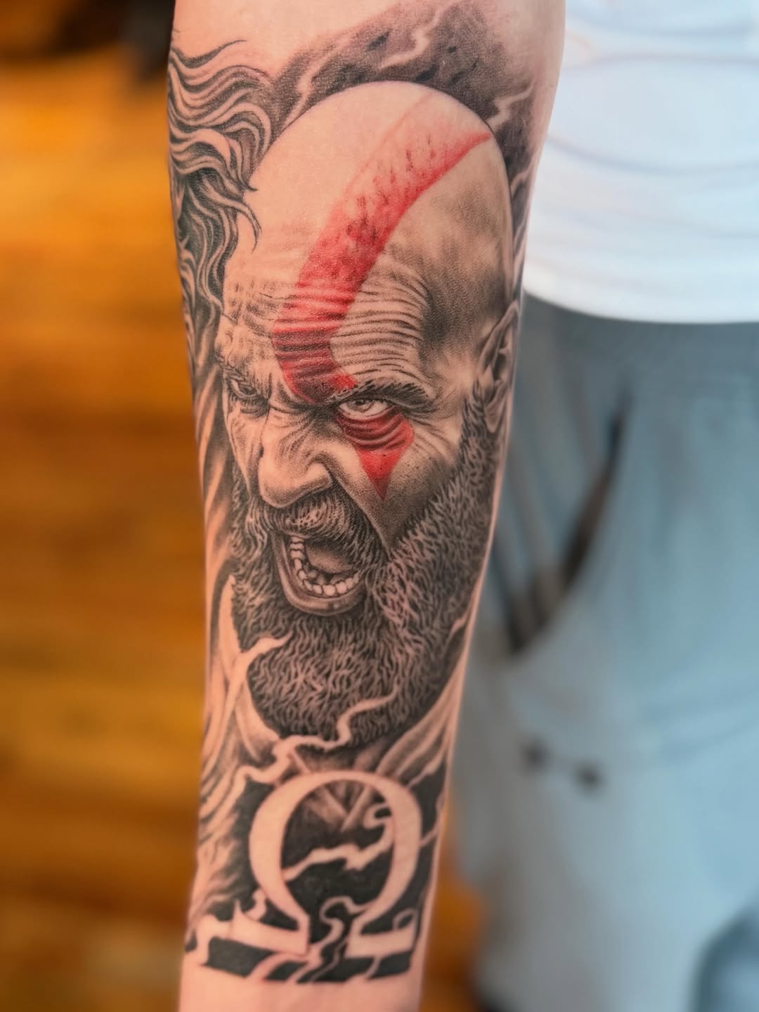 Tattoo by @vincedibiasotattoos — realism, dark_realism