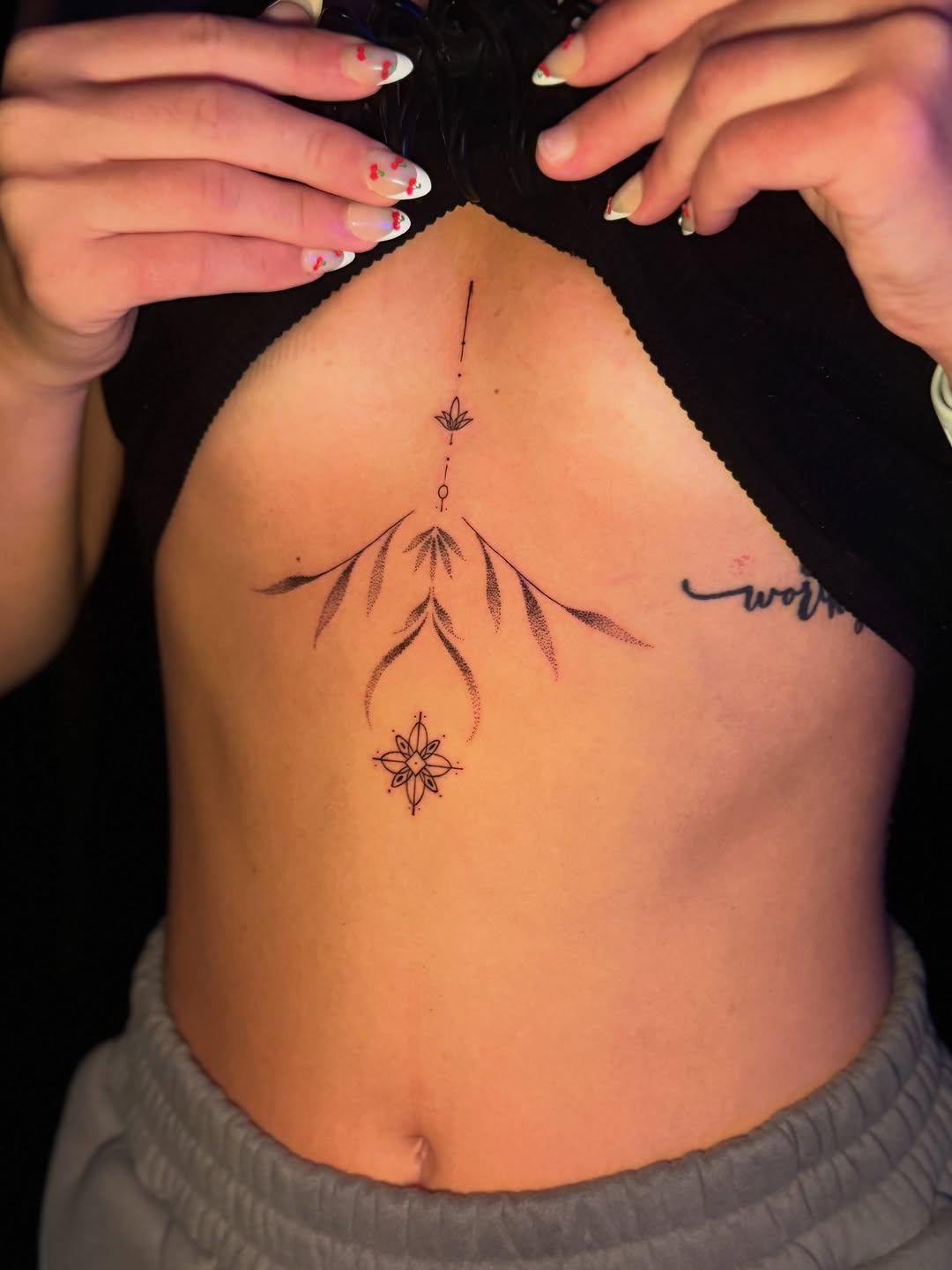 Tattoo by @theplugtattoos β fine_line, dotwork