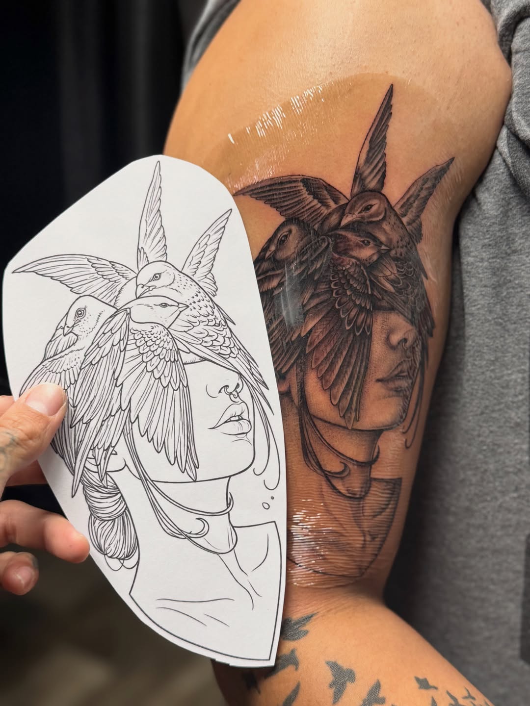 Tattoo by @theplugtattoos β black_and_grey, realism