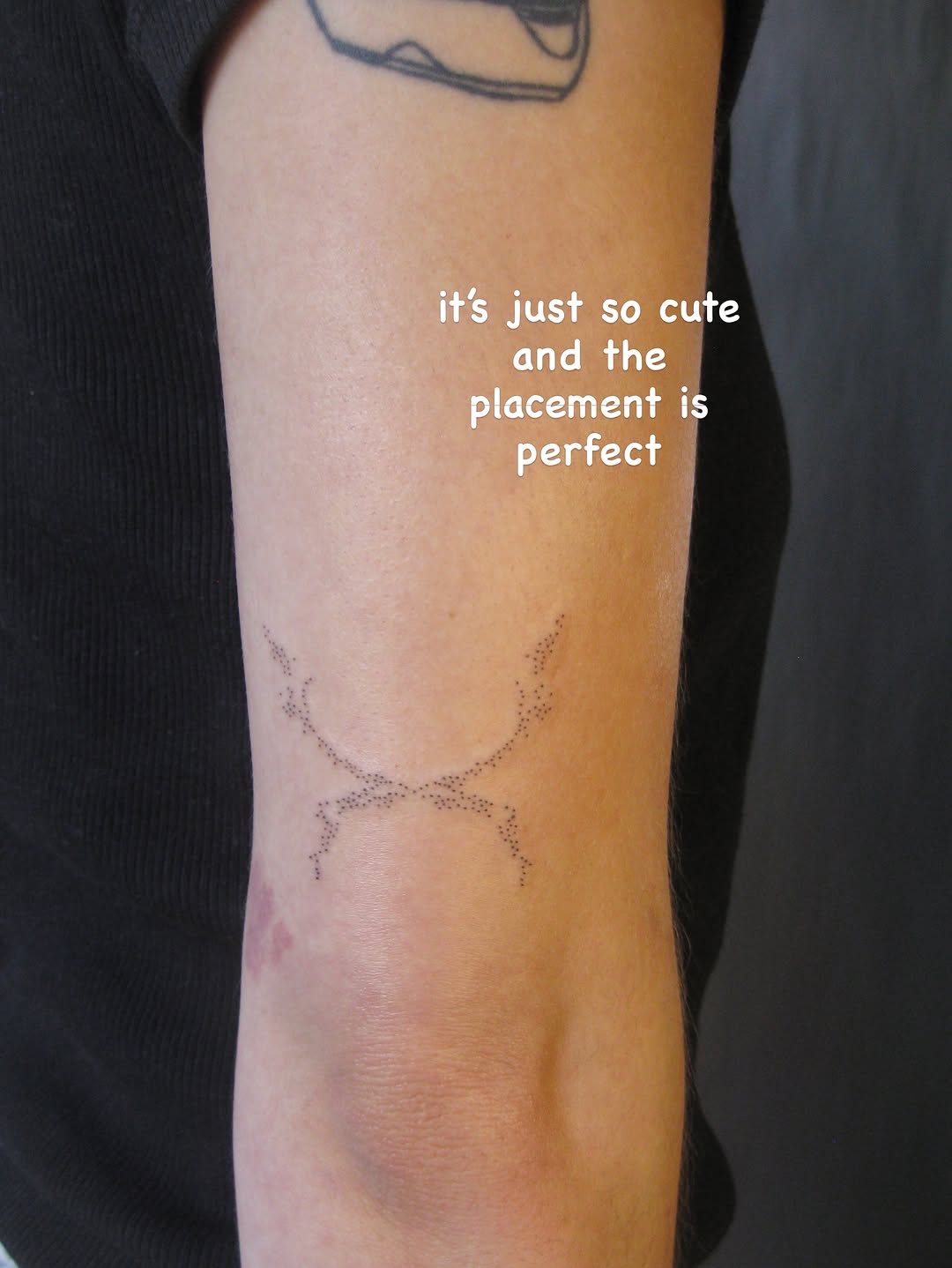 Tattoo by @texturemapping_ — dotwork, minimalist