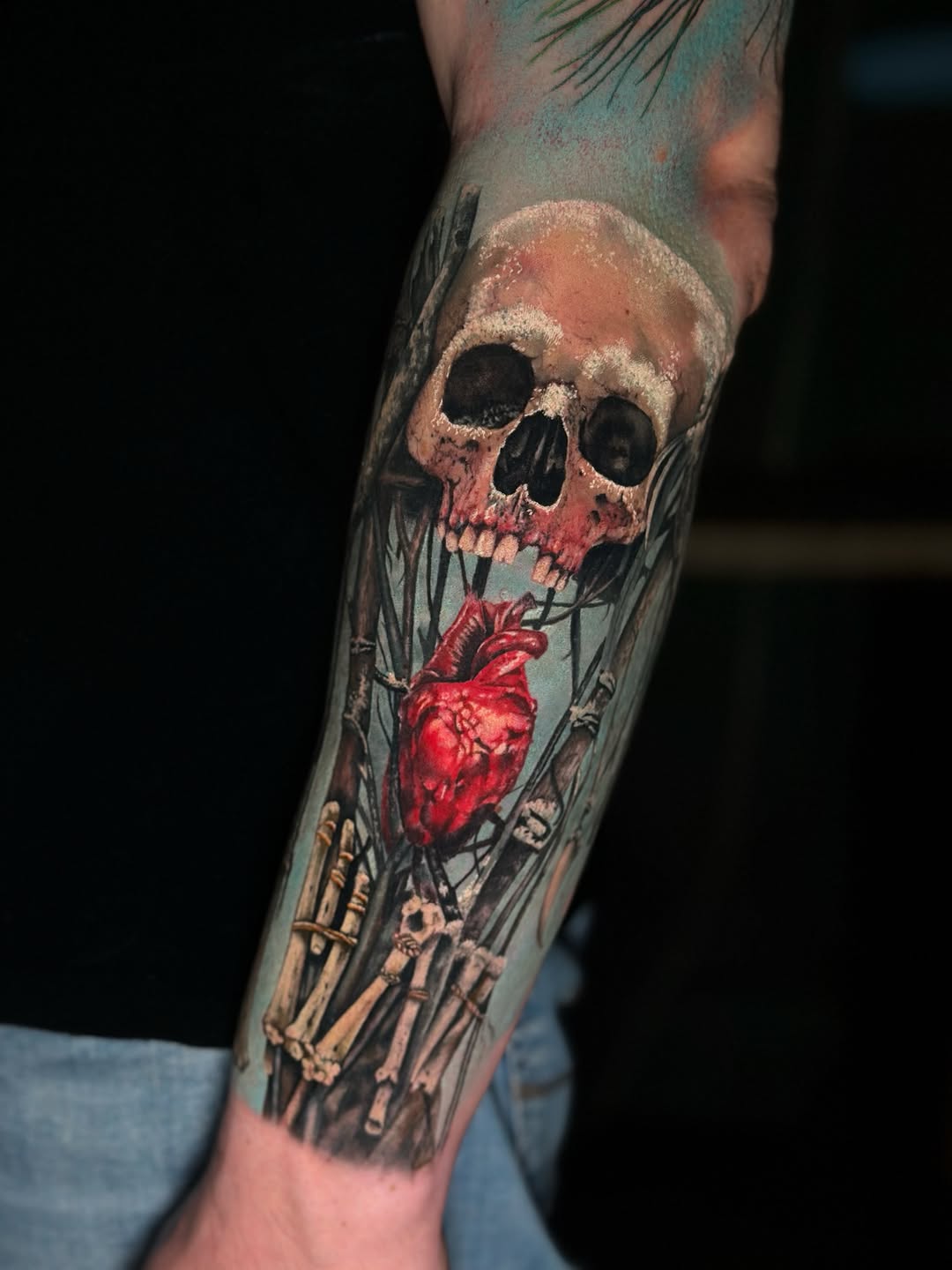 Tattoo by @lisa_tattooer — realism, dark_realism