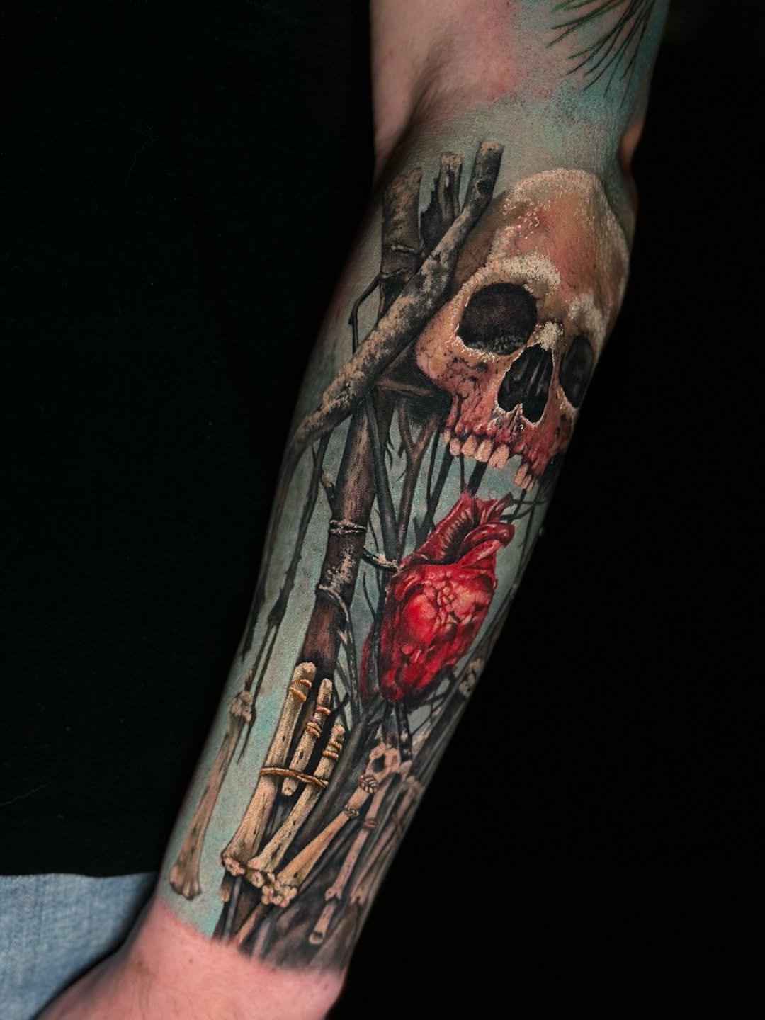 Tattoo by @lisa_tattooer — realism, dark_realism