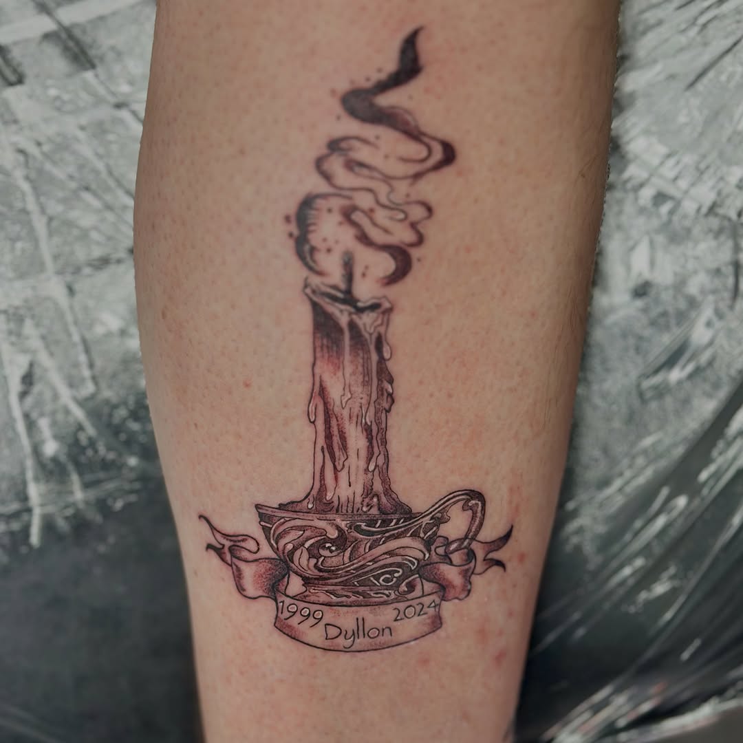 Tattoo by @aj_inkvillage — black_and_grey