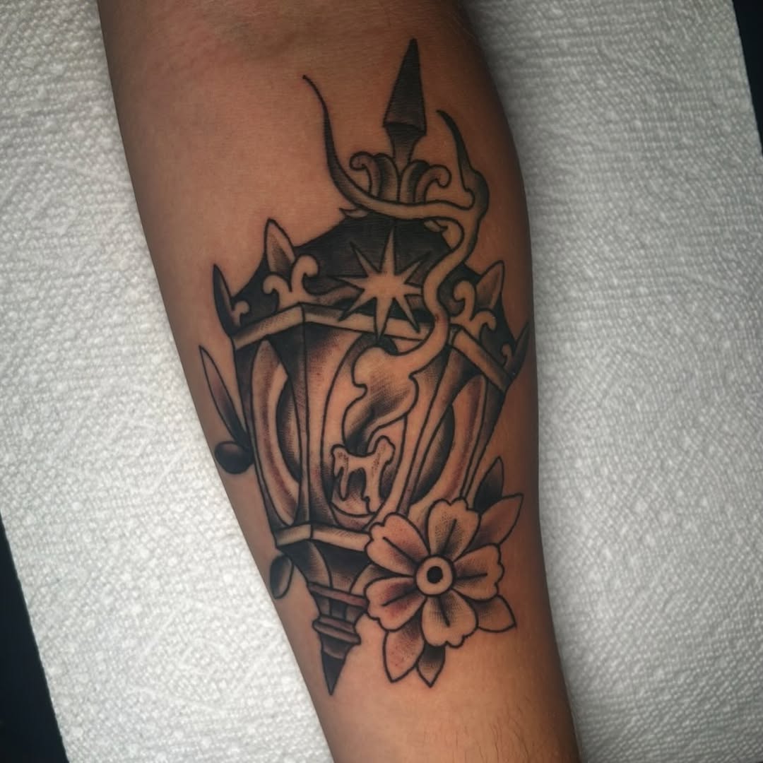 Tattoo by @mya.tattoos — american_traditional, black_and_grey