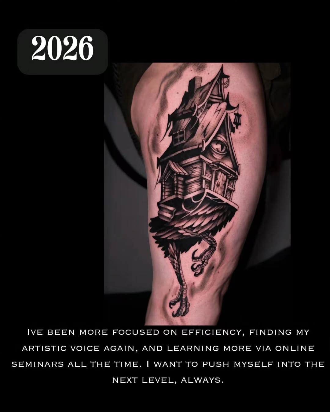 Tattoo by @graywashtash — black_and_grey