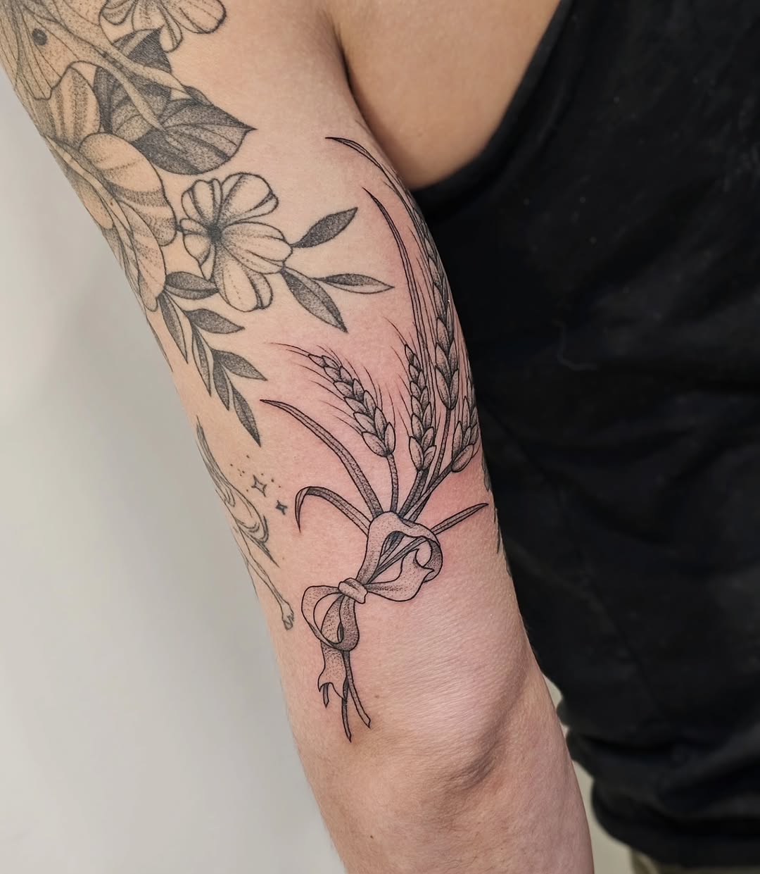 Tattoo by @tattoosbykylie โ illustrative, black_and_grey