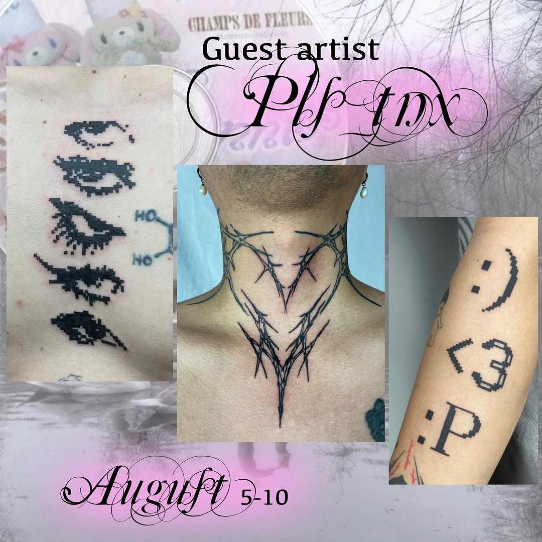 Tattoo by @pls_tnx โ blackwork, geometric