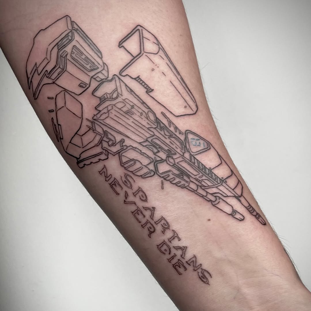 Tattoo by @pls_tnx โ lettering_script, fine_line