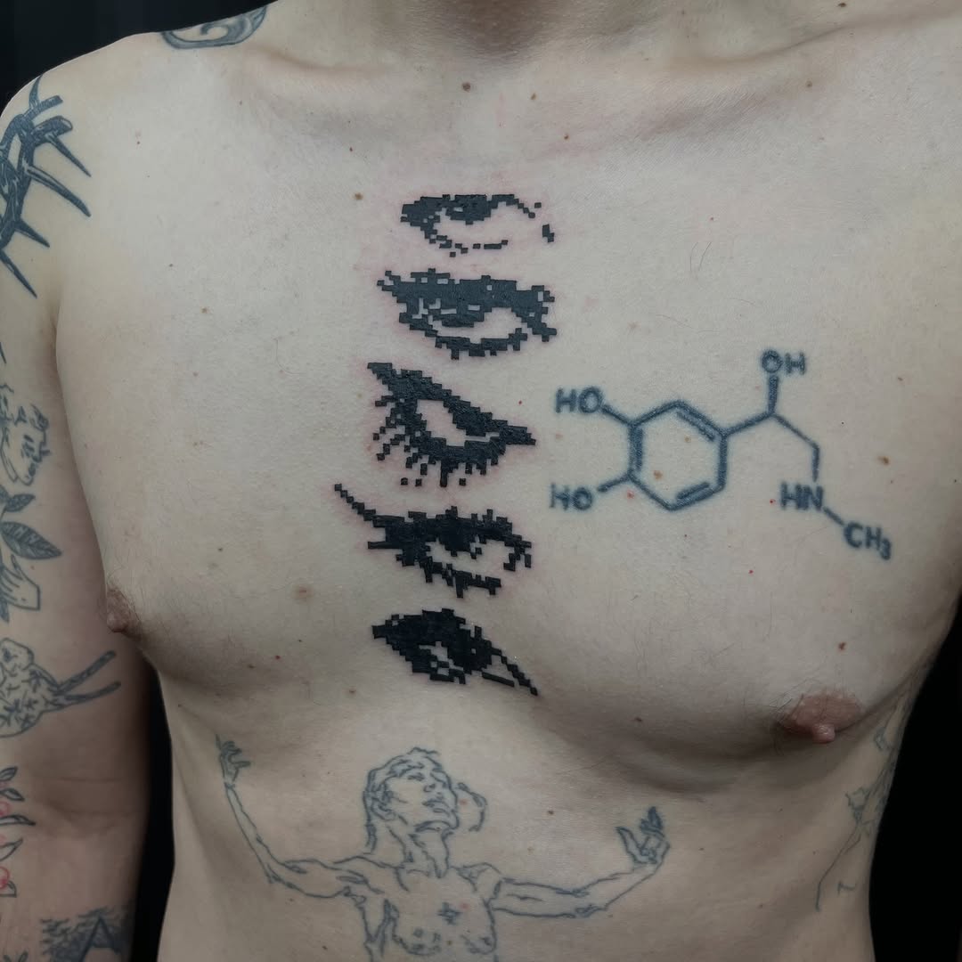Tattoo by @pls_tnx โ blackwork