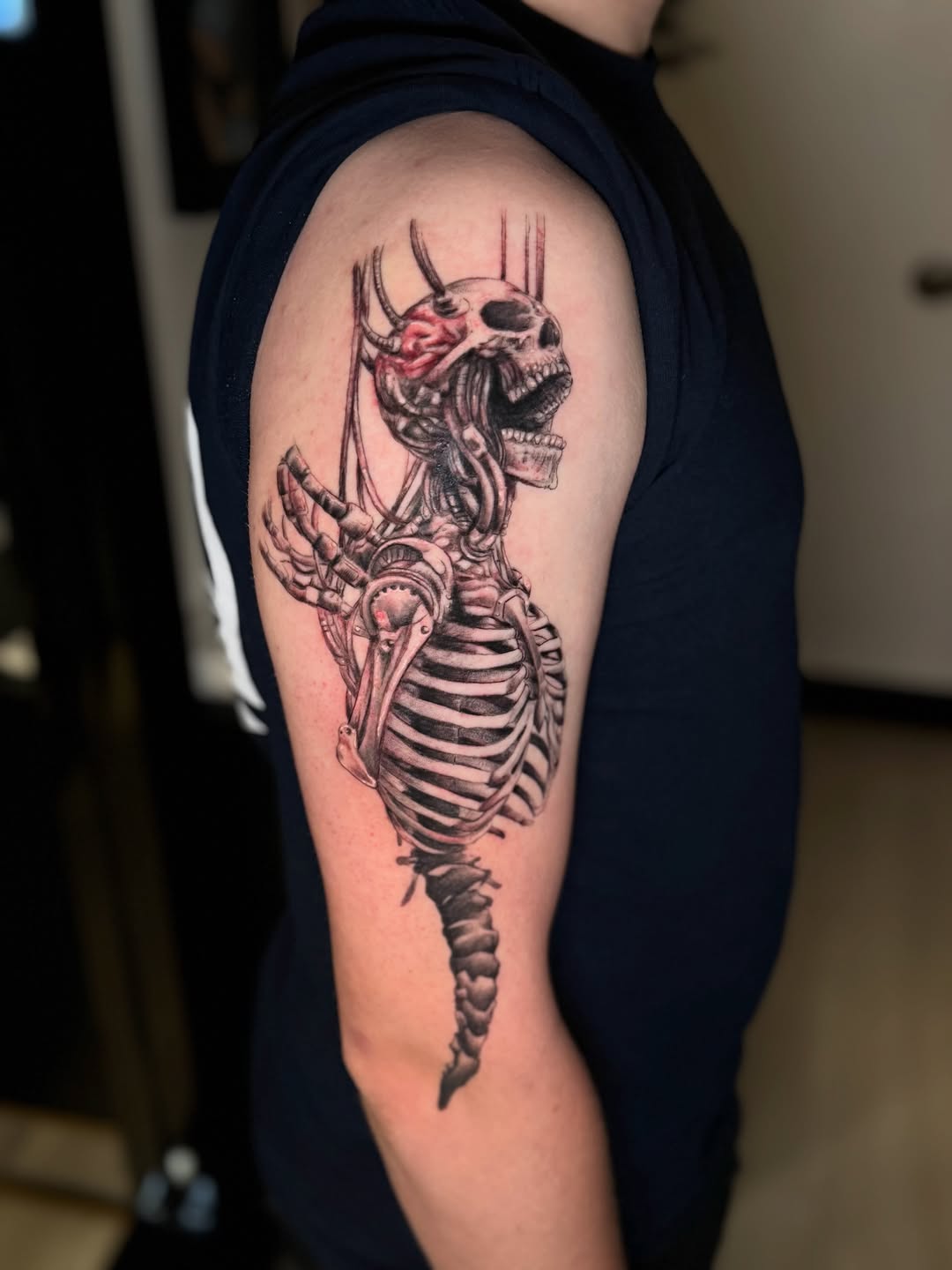 Tattoo by @bryan_fn_vega โ black_and_grey, realism