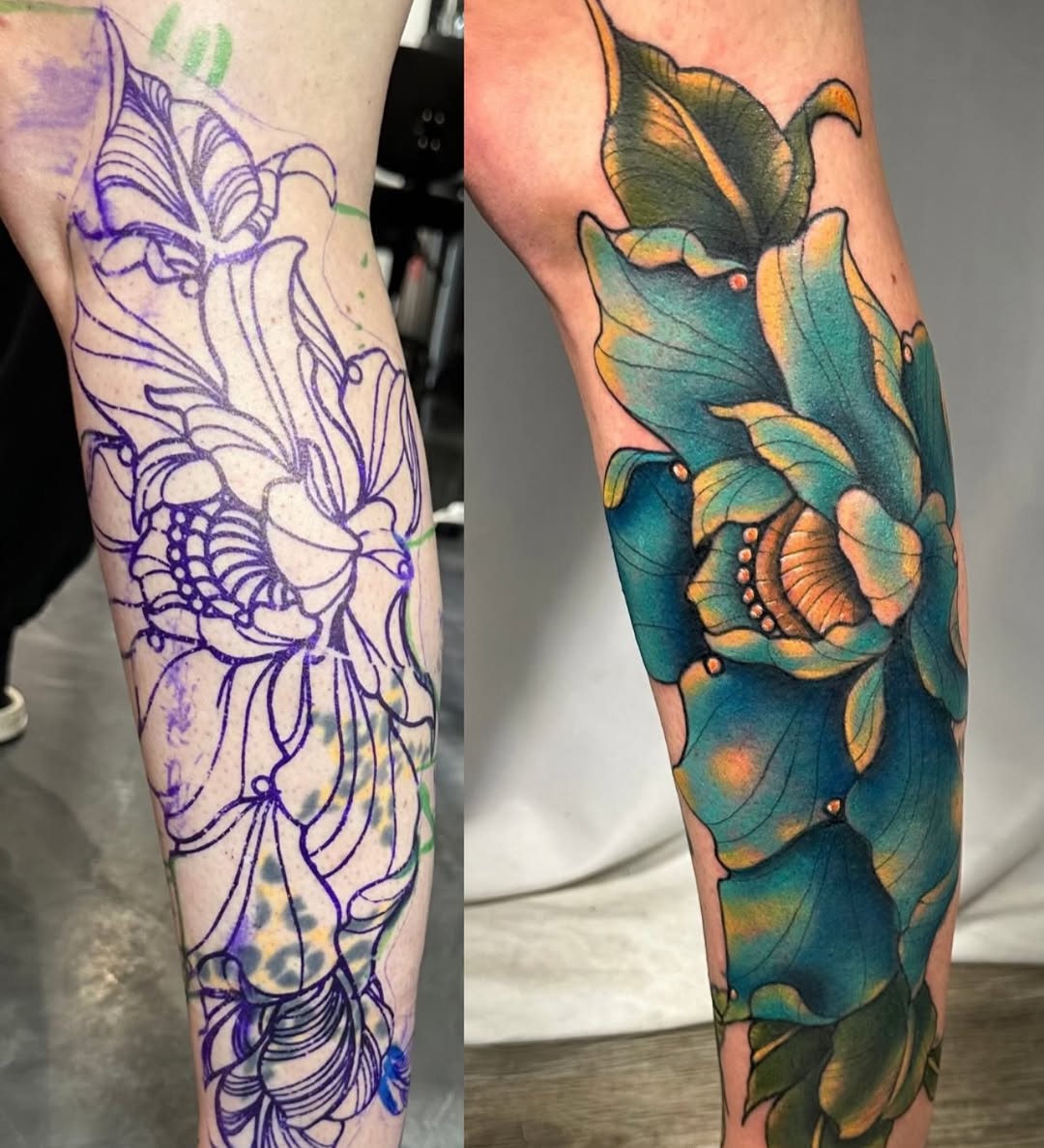 Tattoo by @bumbleknee_tattoos — japanese_irezumi, neo_traditional