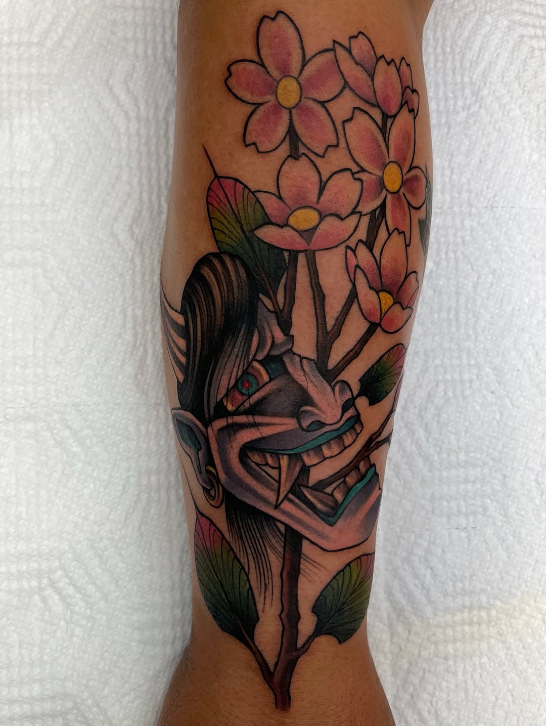 Tattoo by @lrlozano — japanese_irezumi, neo_traditional