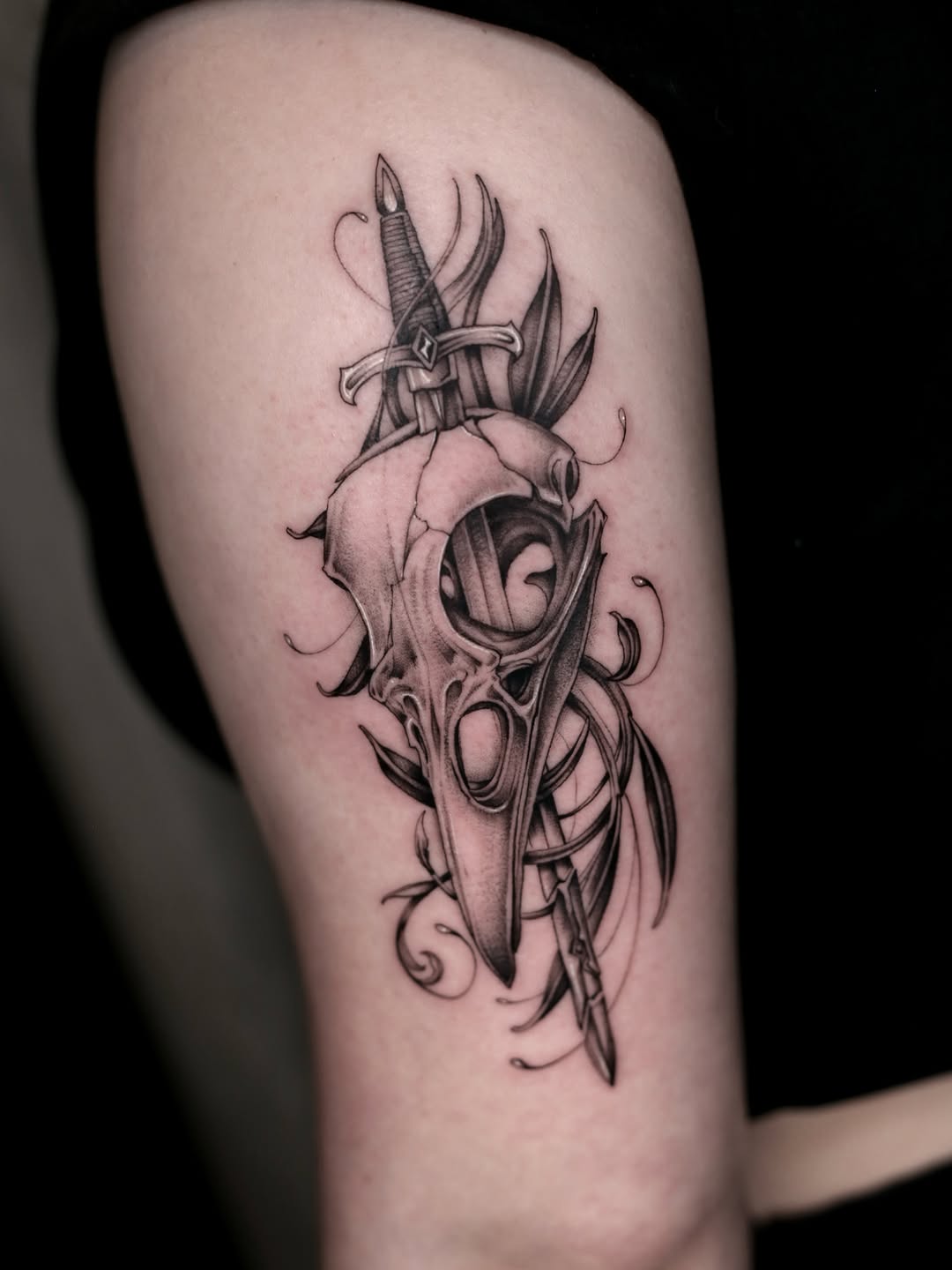 Tattoo by @stevefranciosa.tattoos — black_and_grey, realism