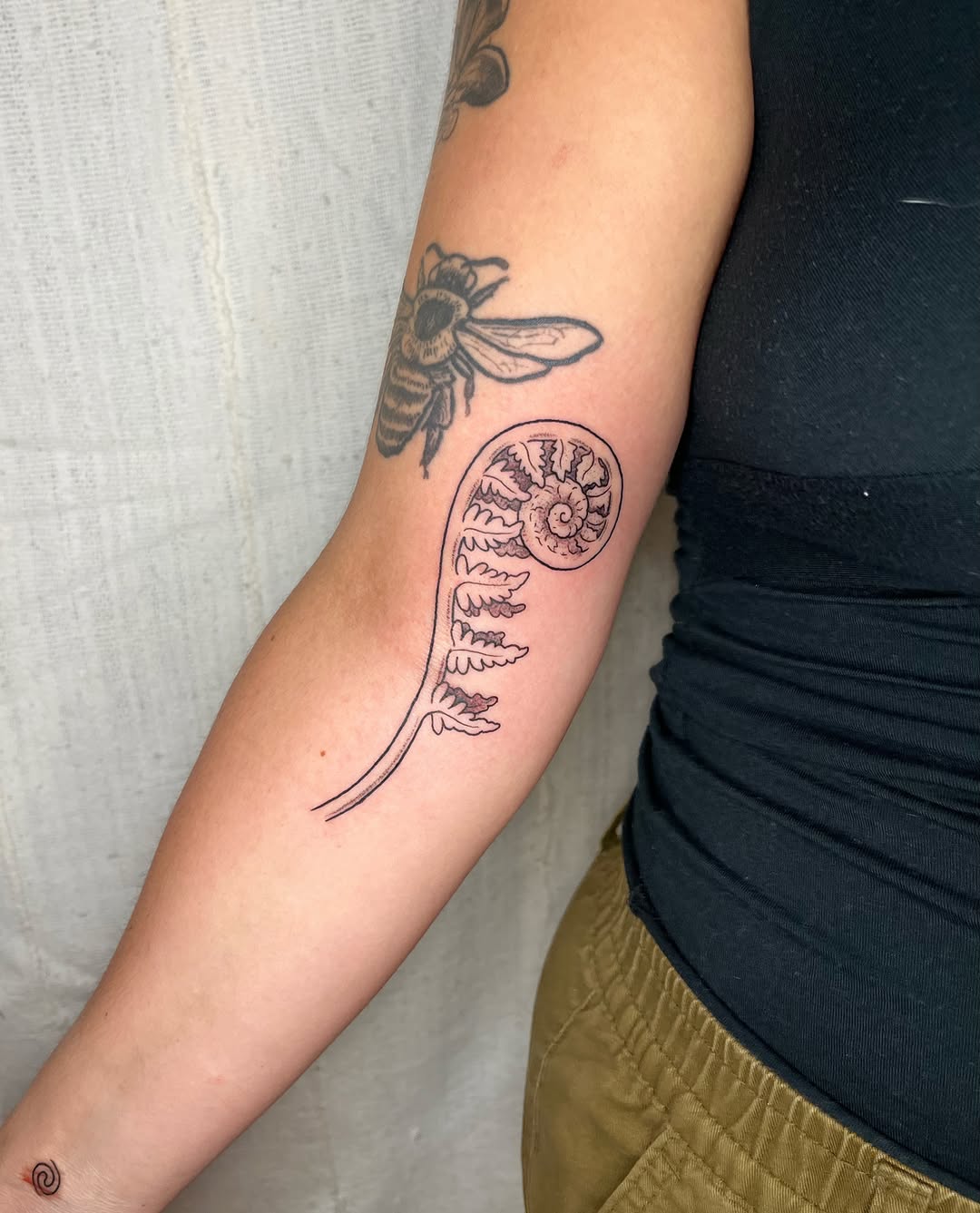 Tattoo by @maris_hare — fine_line