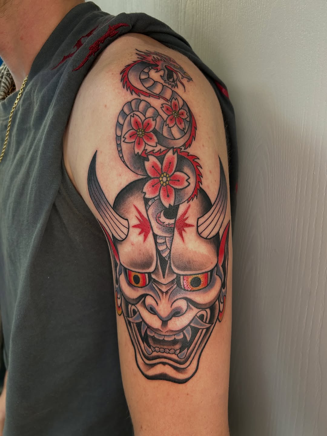 Tattoo by @ocallaghan.inks โ japanese_irezumi, neo_traditional