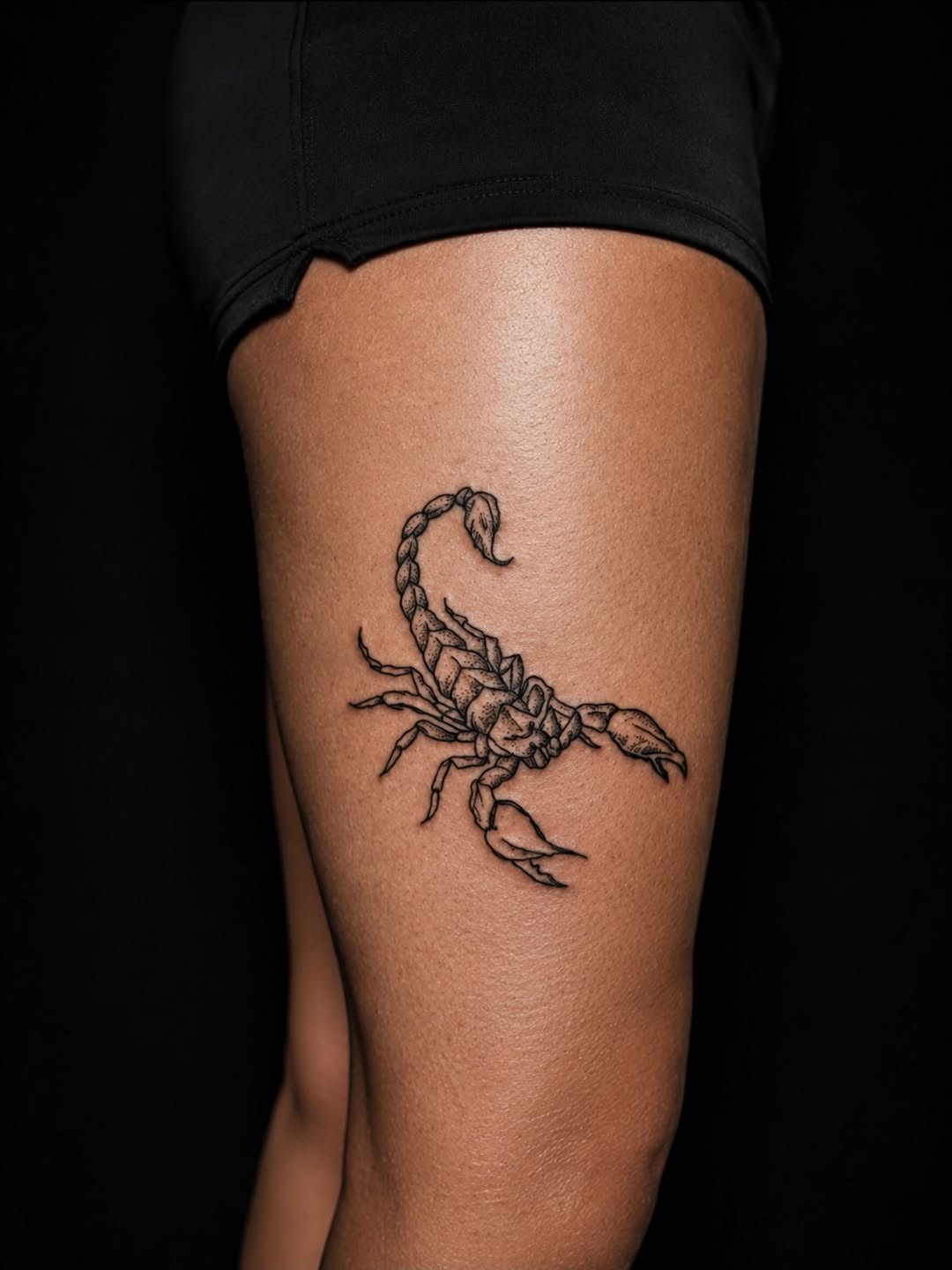 Tattoo by @inkbymontero — blackwork