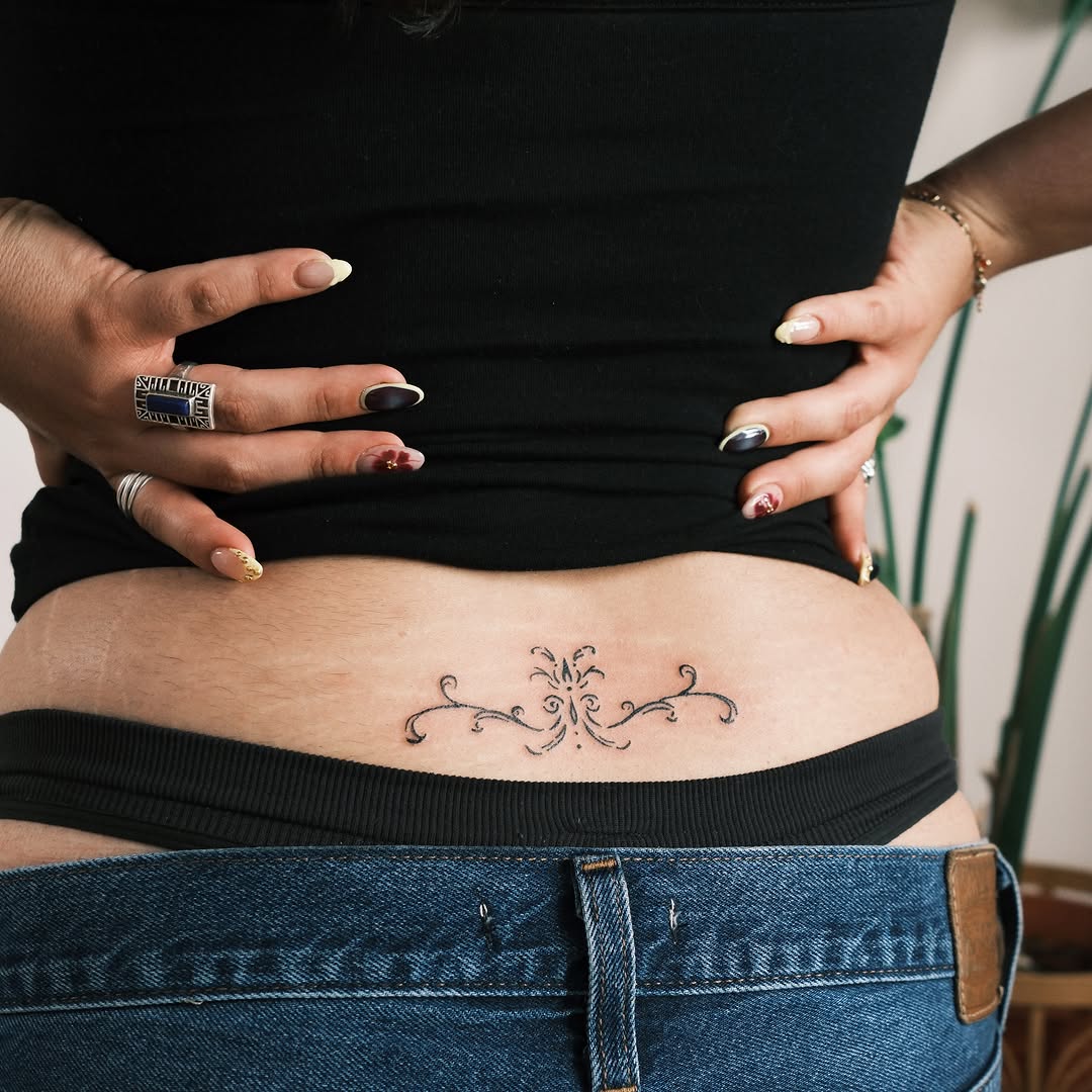 Tattoo by @mediumrare.aiff — fine_line, ornamental