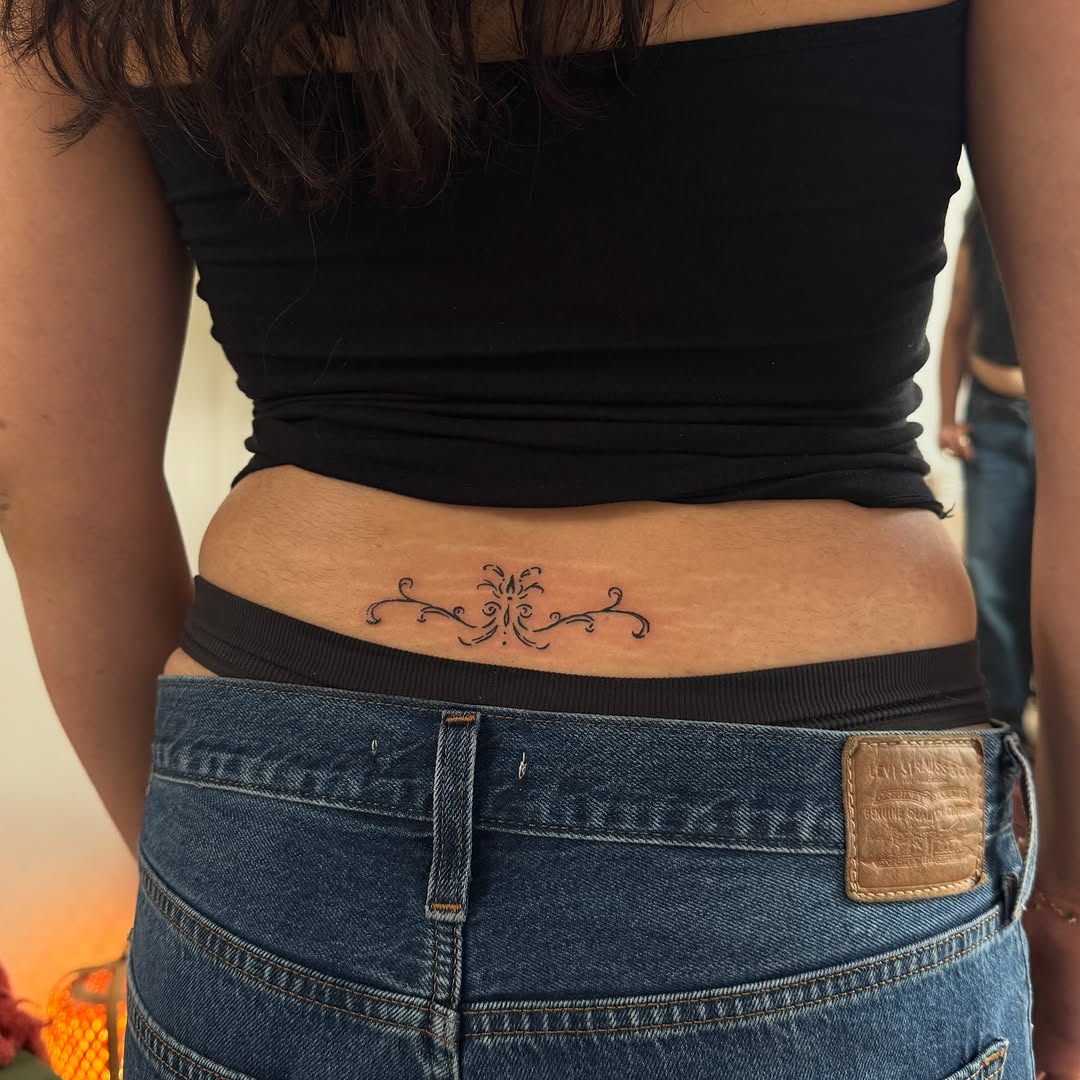 Tattoo by @mediumrare.aiff — fine_line, ornamental