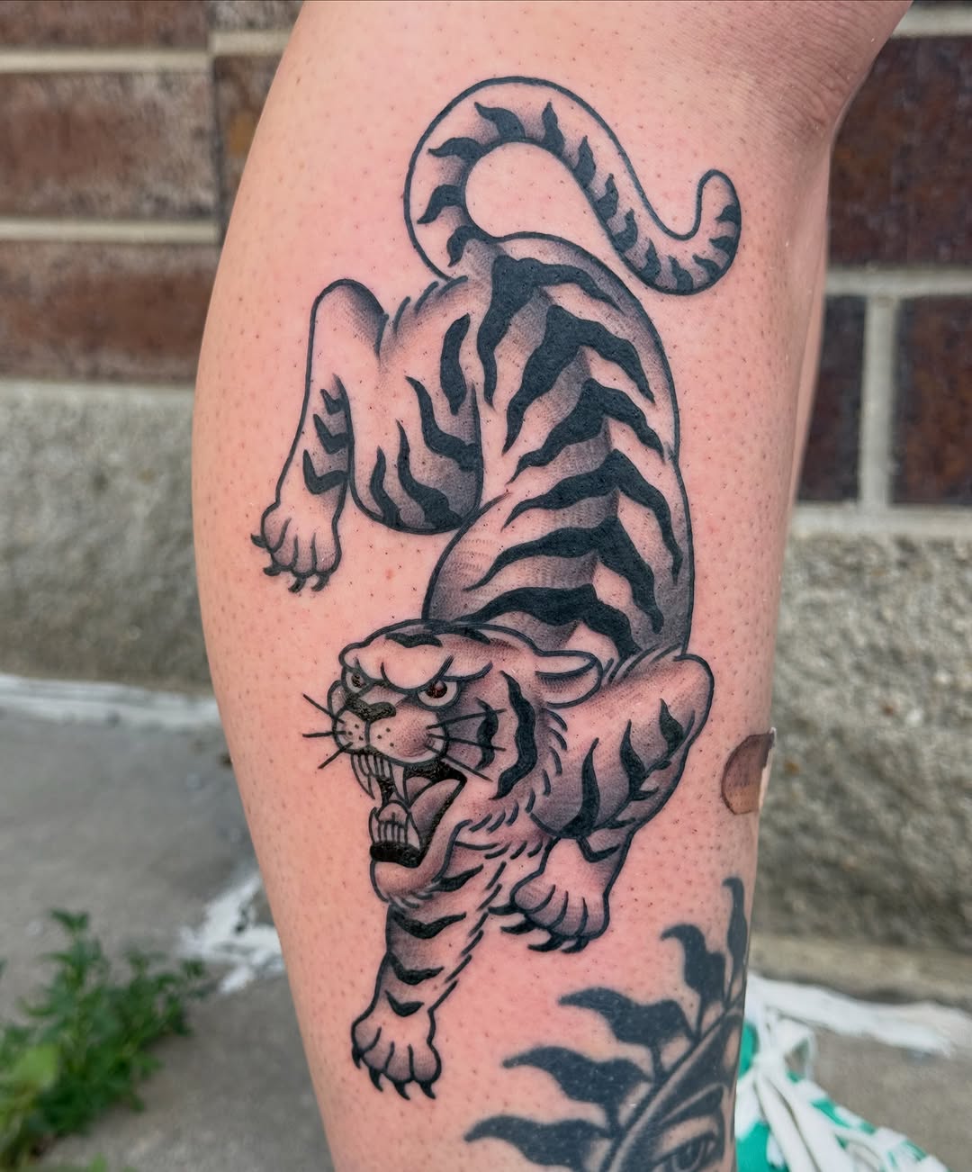 Tattoo by @kelseylouistattoos — american_traditional, black_and_grey