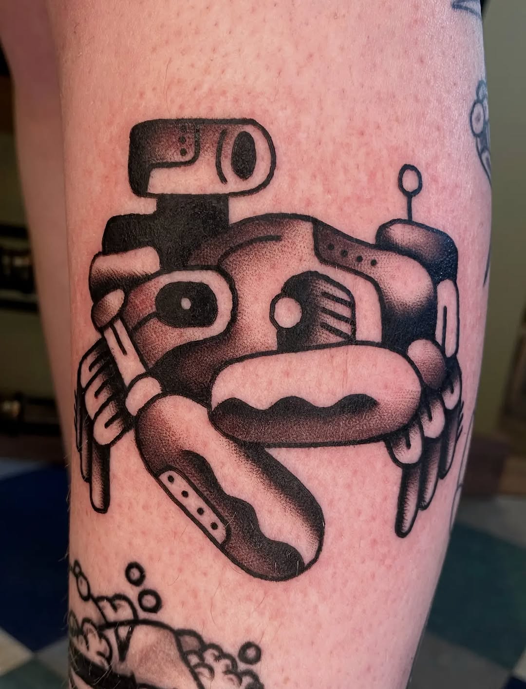 Tattoo by @project.quizard — black_and_grey