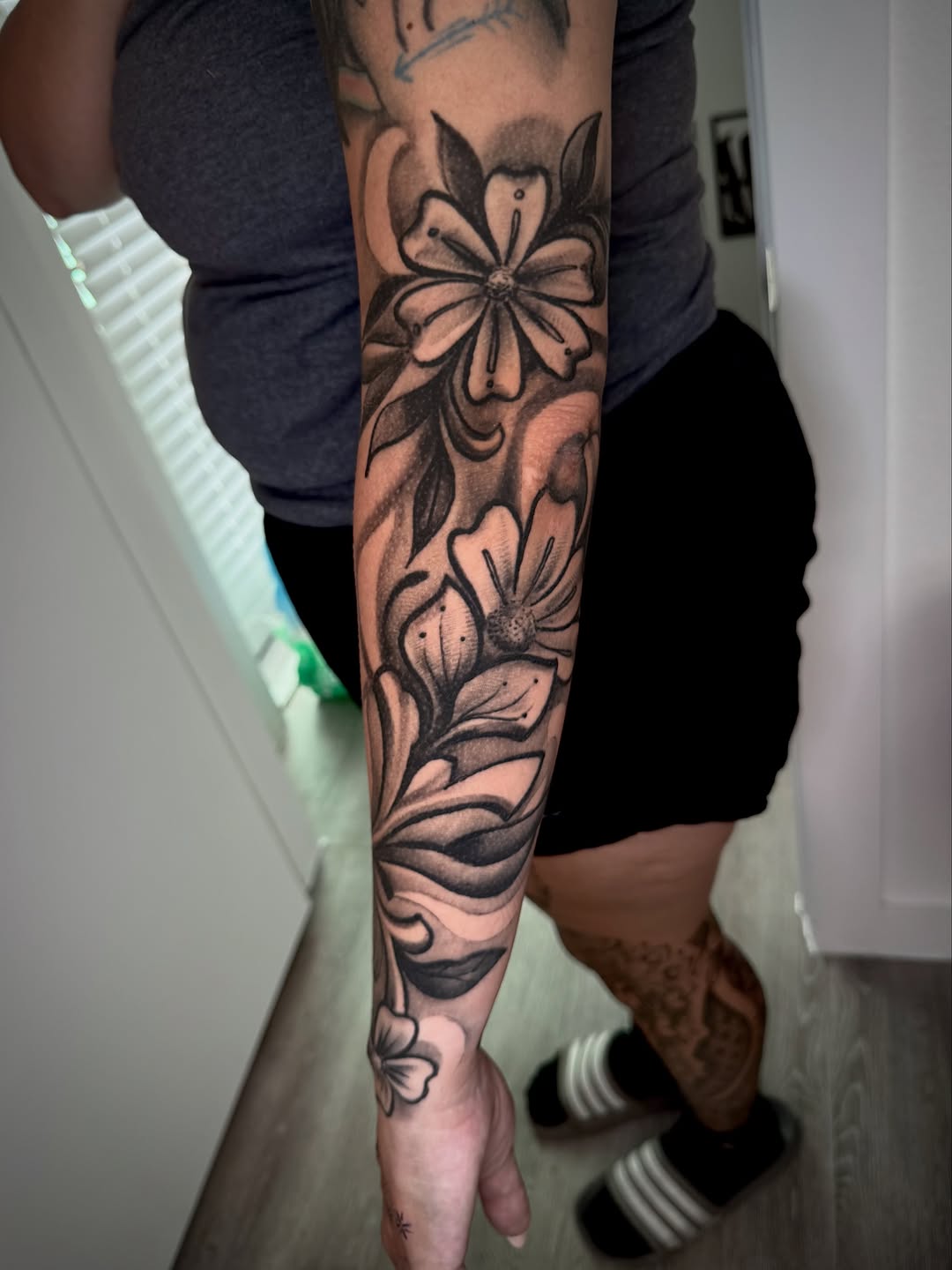 Tattoo by @jamesrhodes220 — black_and_grey
