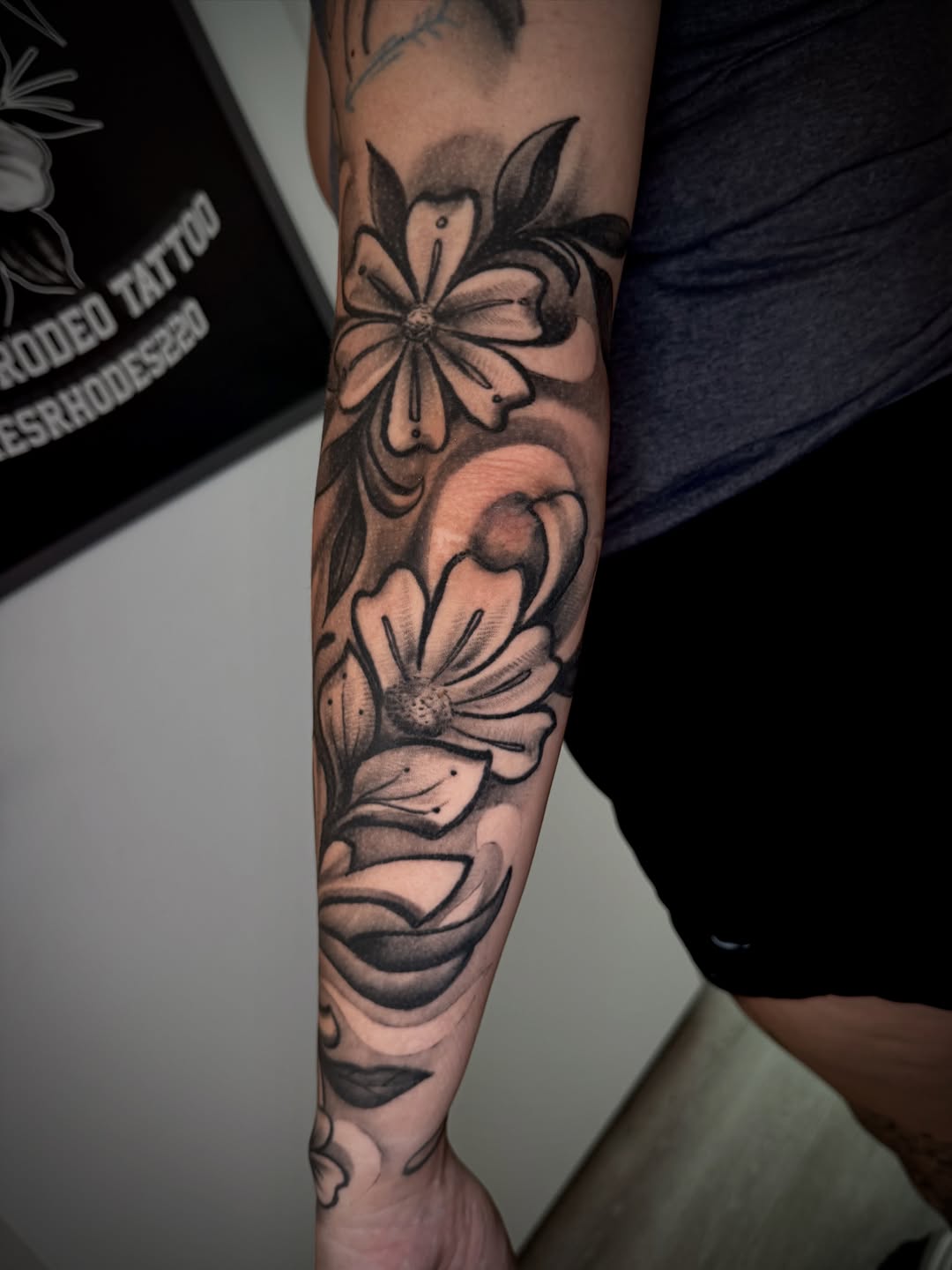 Tattoo by @jamesrhodes220 — black_and_grey