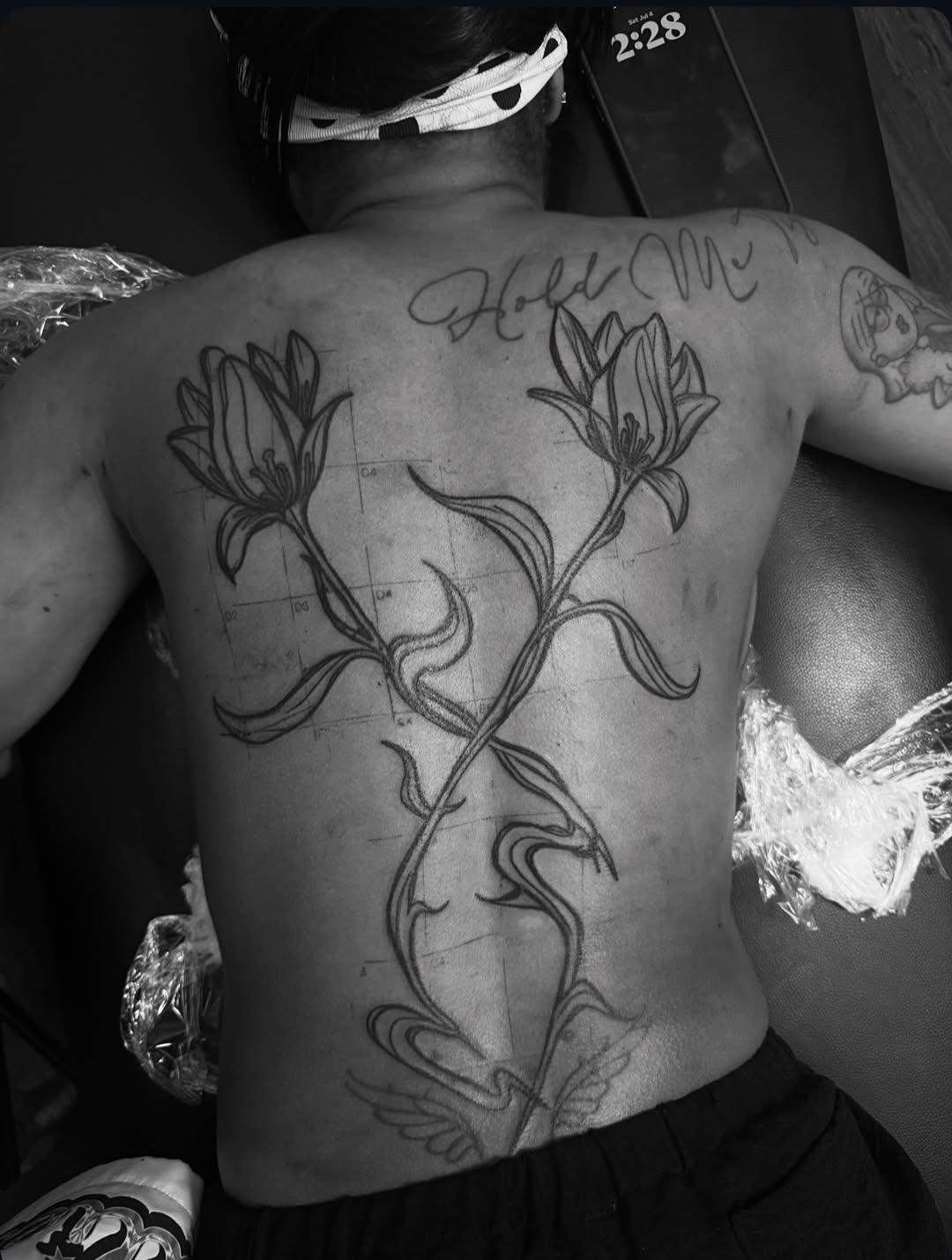Tattoo by @lambtattoos — black_and_grey