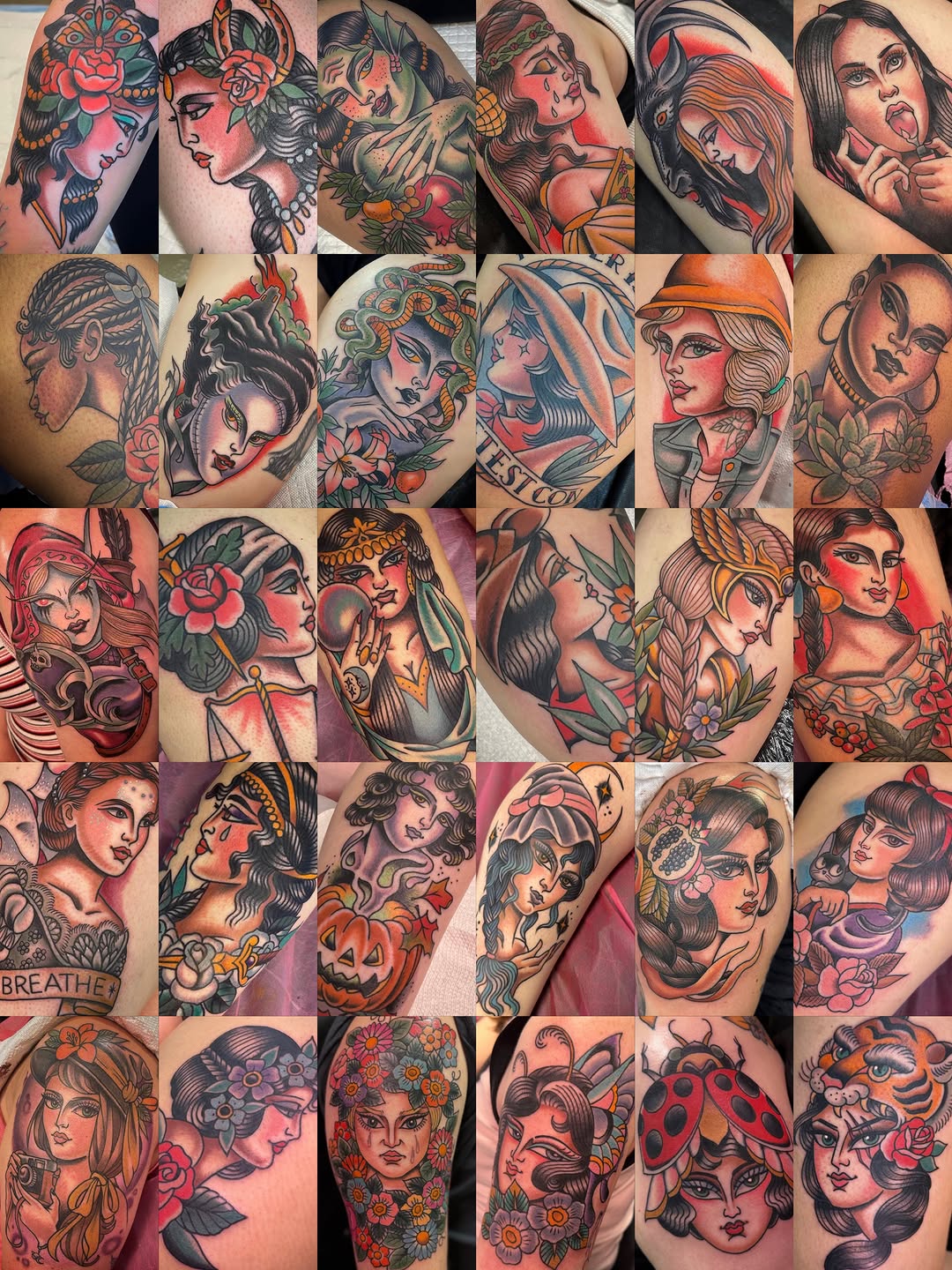 Tattoo by @tannistattoos — american_traditional, neo_traditional