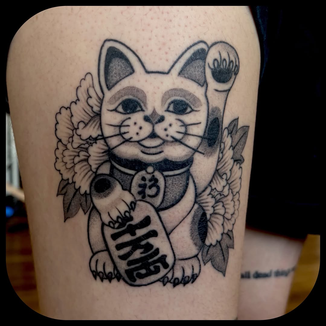 Tattoo by @ben_cheesewht — japanese_irezumi, black_and_grey