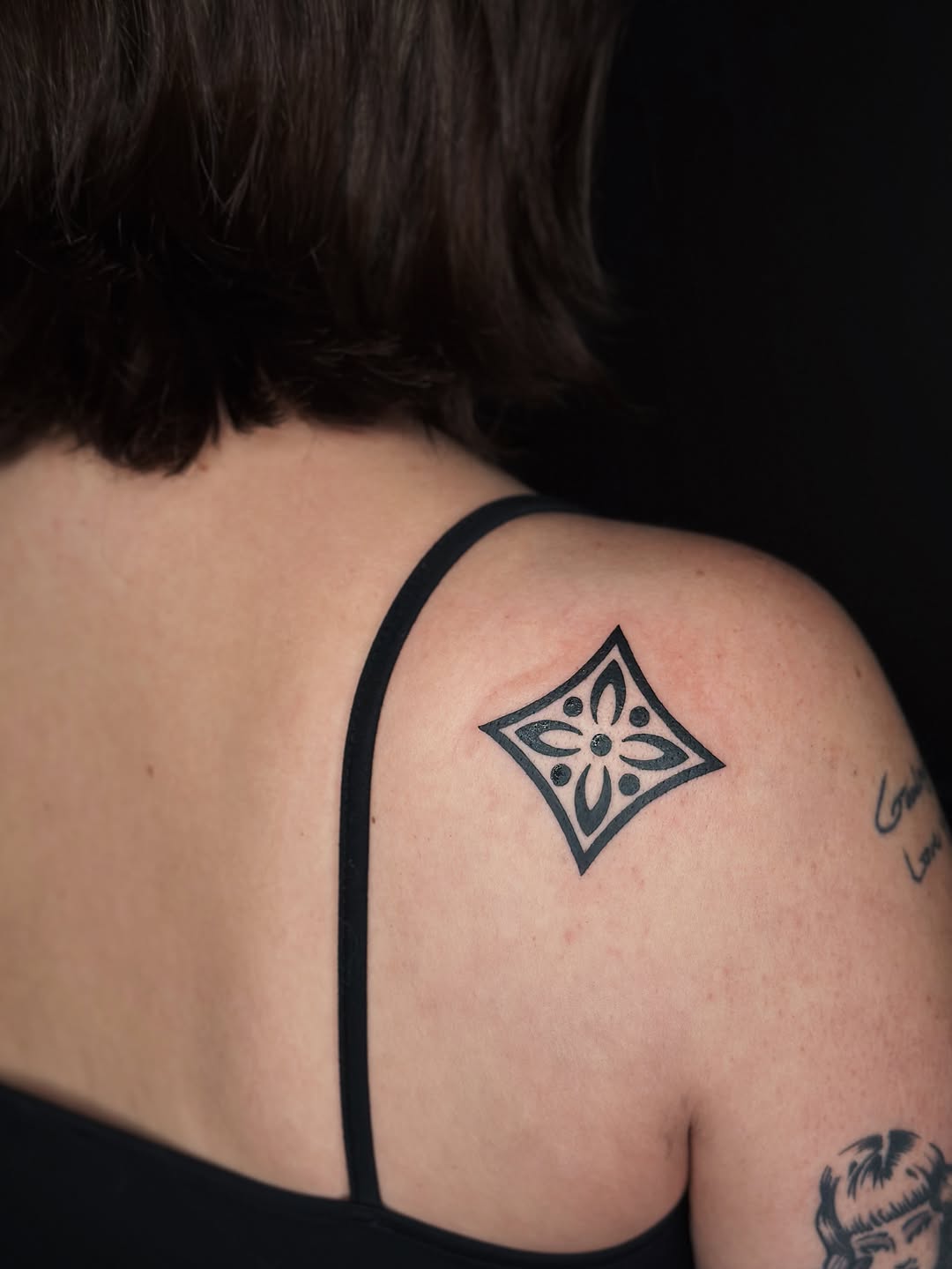 Tattoo by @laurynjenesis — geometric, blackwork