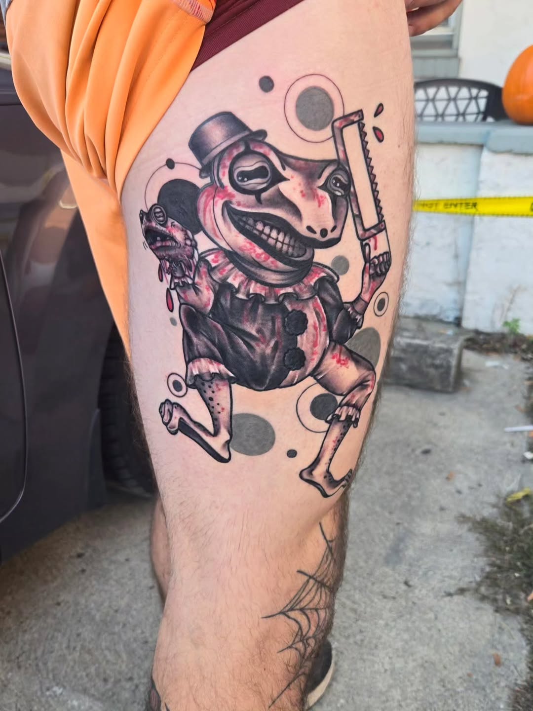 Tattoo by @thunder_scorpiontattoos โ dark_realism