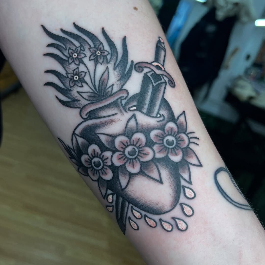 Tattoo by @jeremy.eckstein.tattoo — american_traditional, black_and_grey
