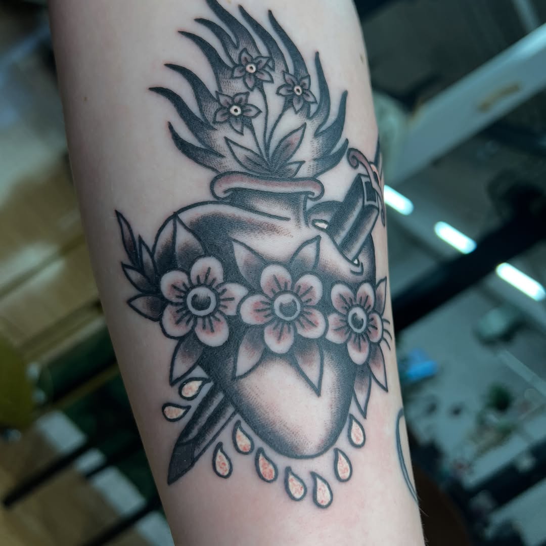 Tattoo by @jeremy.eckstein.tattoo — american_traditional, black_and_grey