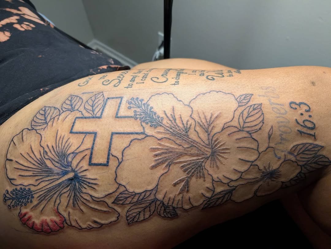 Tattoo by @bunnnyshopofficial — lettering_script