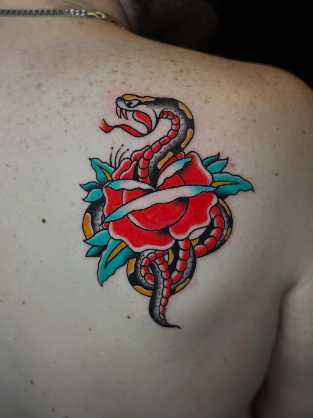 Tattoo by @tyylerbydesign — american_traditional