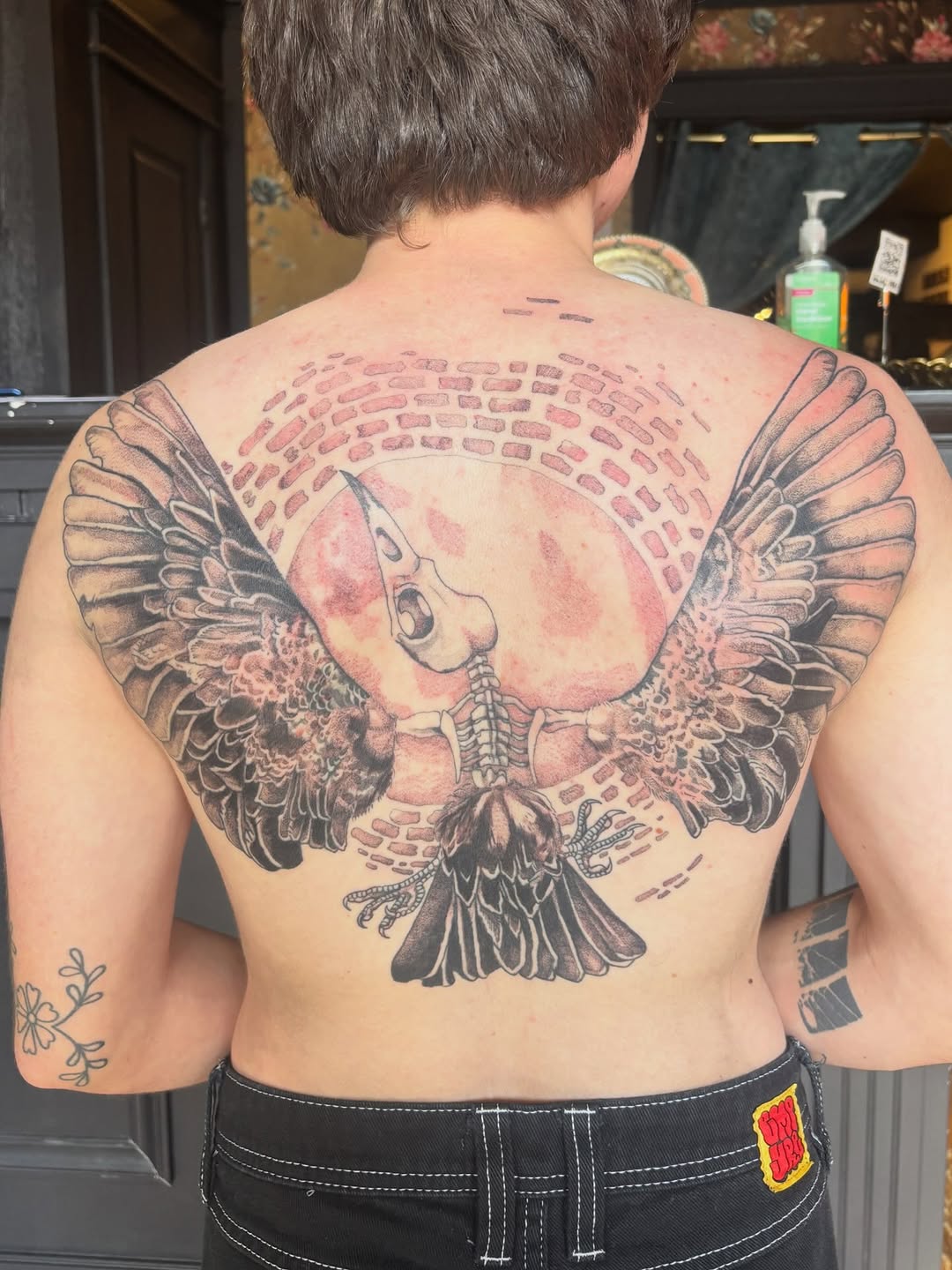 Tattoo by @jolley.ink — illustrative, black_and_grey